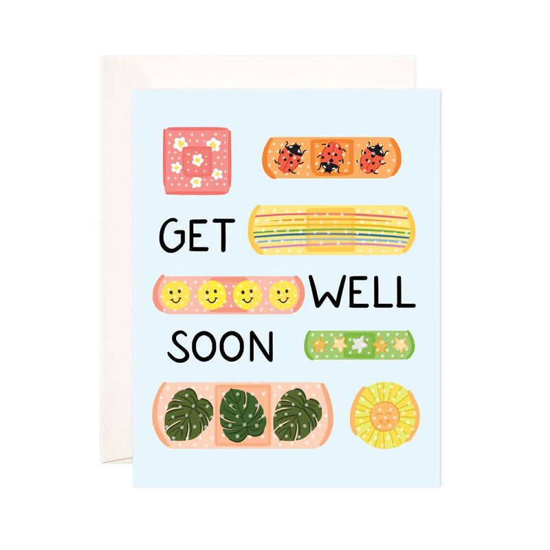 Get Well Bandages Greeting Card