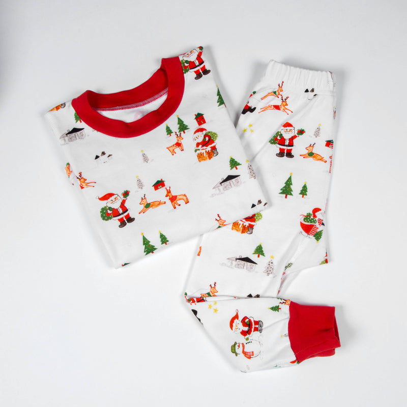 Dear Santa Jersey Pajama Set (Kids)