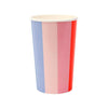 Color Wheel Highball Cups (set of 12)
