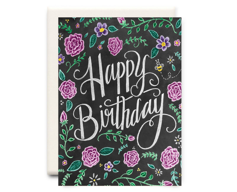 Chalkboard Birthday | Birthday Greeting Card