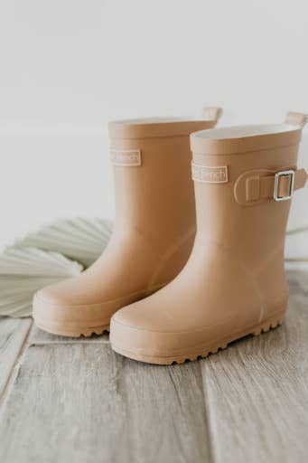 Tan Rain Boot