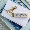 Personalized Your Word Script Keychain