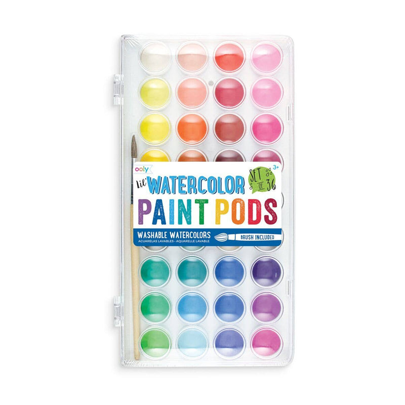 Lil' Paint Pods Watercolor Paint - Set of 36