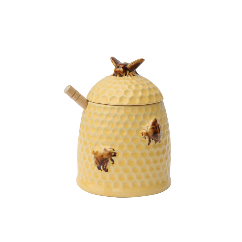 Honey Jar with Honey Dipper