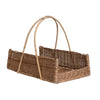 Hand-Woven Rattan Basket w/ Handle