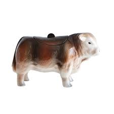 Ceramic Vintage Reproduction Cow Cookie Jar