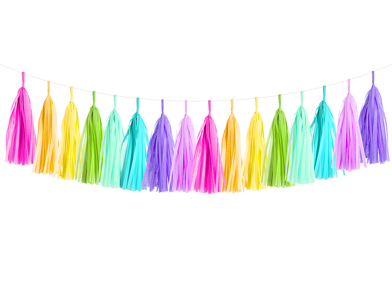 Tassel Garland Kit - Rainbow