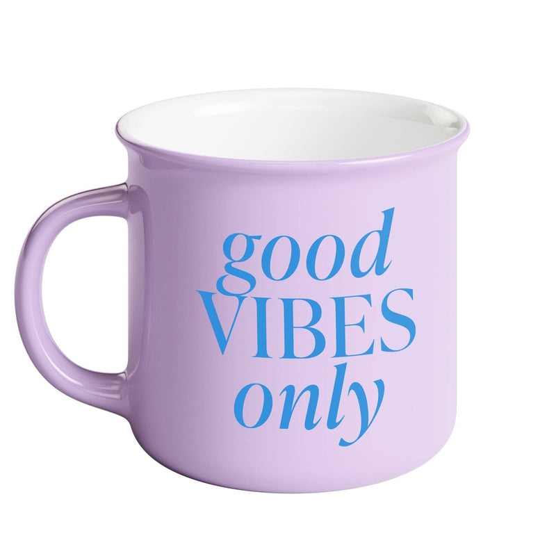 Good Vibes Only 11 oz Campfire Coffee Mug - Home Decor