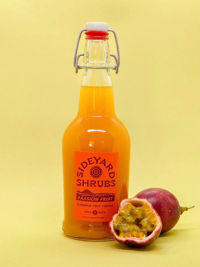 Sideyard shrubs fruit infused vinegar