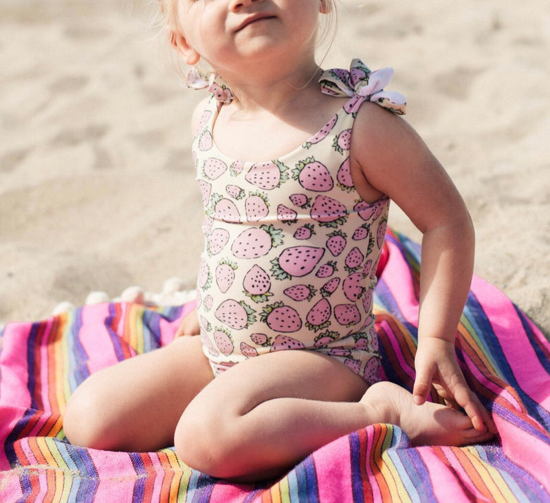 Strawberry bathing suit