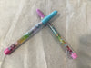 Rainbow glitter wand pens