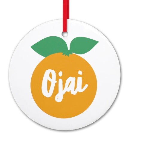 Ojai Orange Ornaments